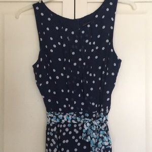 macys polka dot dress